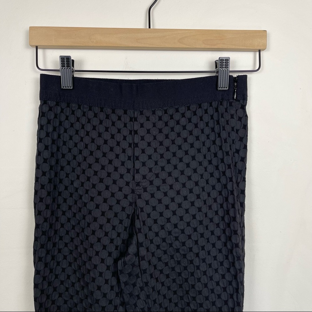 Marc by Marc Jacobs Textured Cotton Skinny Pants, Black